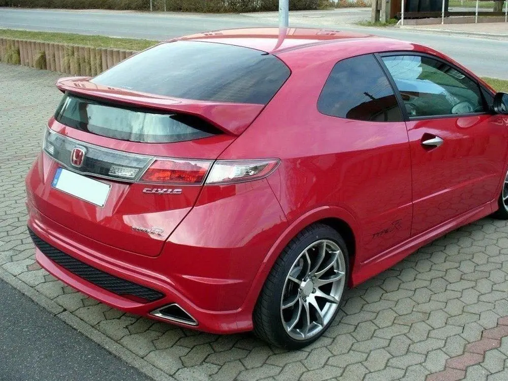 Rear Spoiler Honda Civic Mk8 Hb < Type R Look > 1