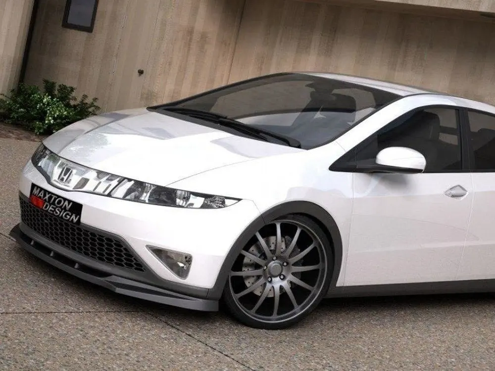 Maxton Design Front Splitter Civic Mk8 (Preface) (2006-2009) 1