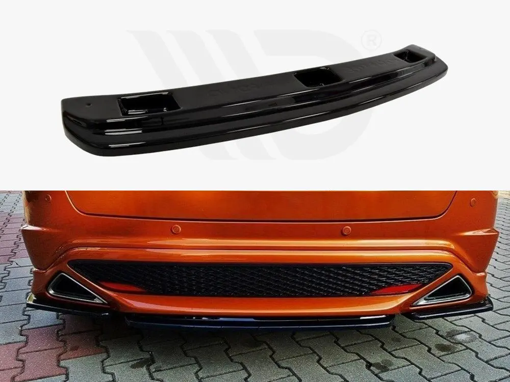 Maxton Design Central Rear Splitter Honda Civic Viii Type S/R (Without Vertical Bars) 1