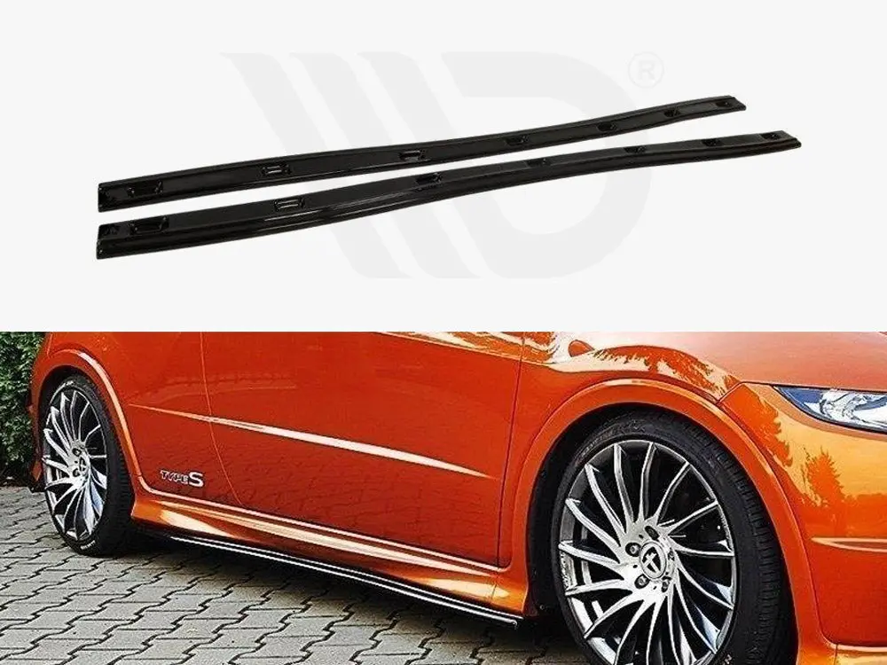 Maxton Design Side Skirts Diffusers Honda Civic Viii Type S/R 1