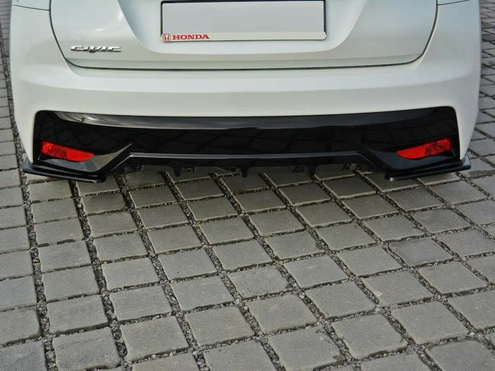 Maxton Design Rear Side Splitters Honda Civic Mk9 Facelift 2014-2017 2