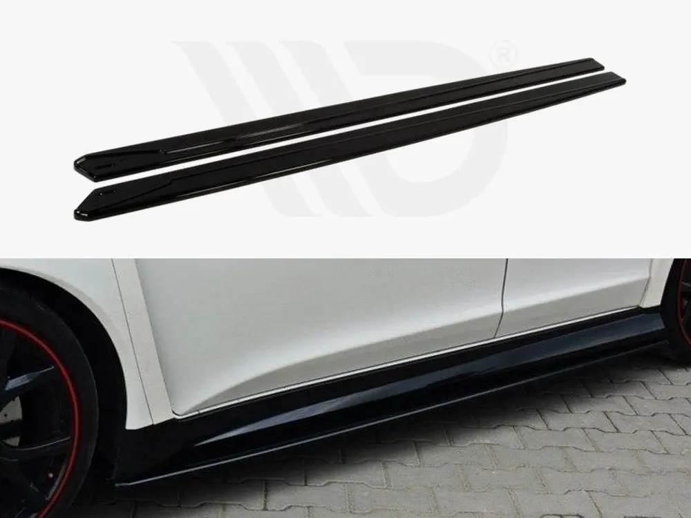Maxton Design Side Skirts Diffusers Honda Civic Ix Type R (2015-2017) 1
