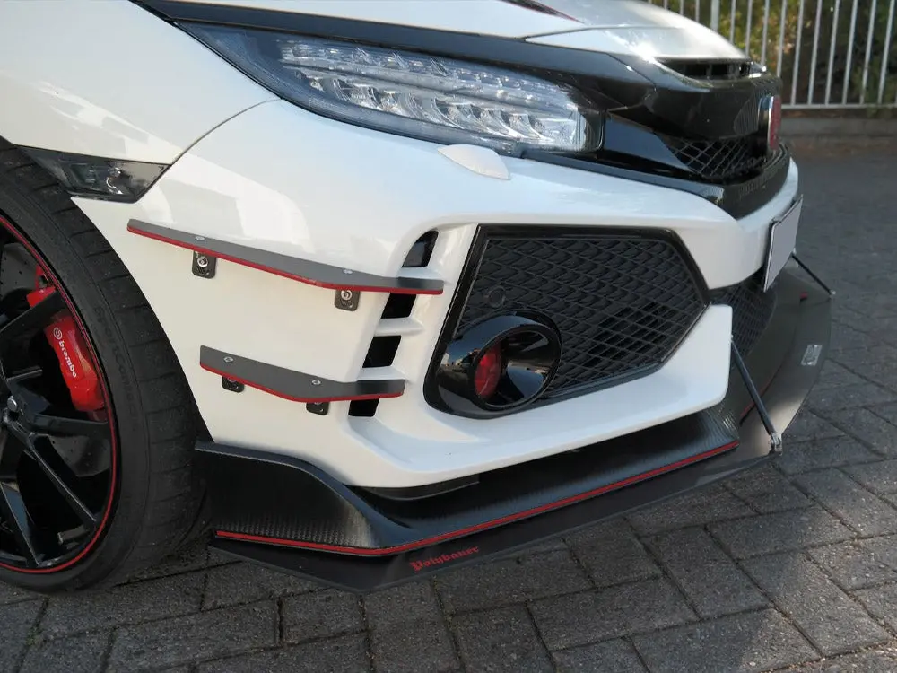Front Canards Honda Civic Mk10 Type-R (2017-Up) 1