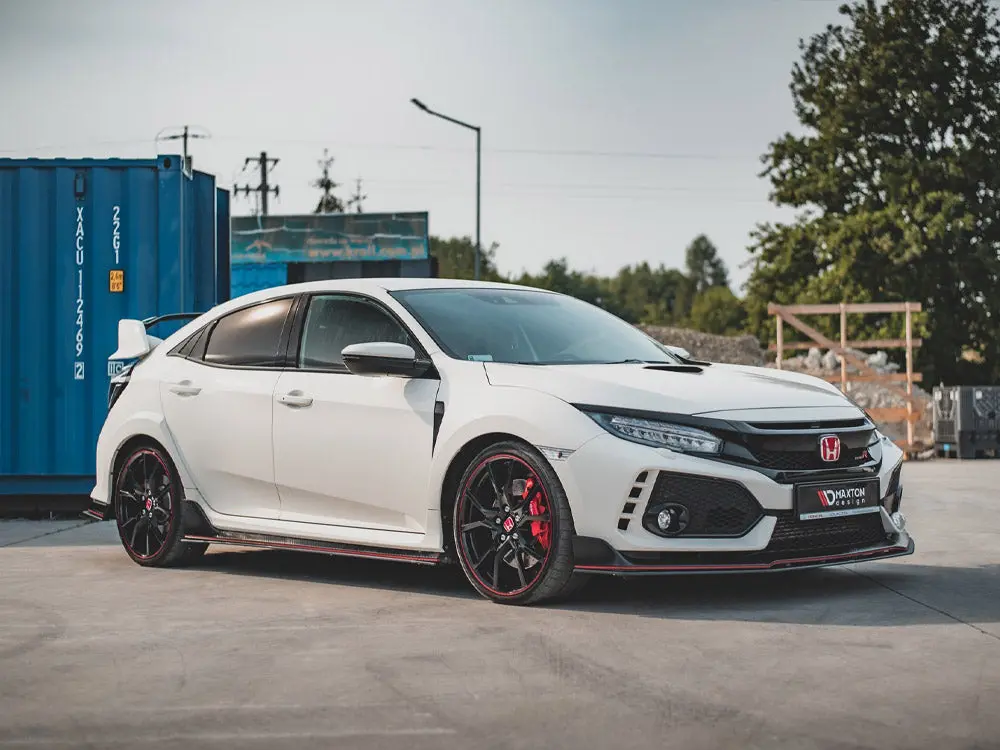 Maxton Design Street Pro Side Skirts Diffusers V.2 Honda Civic X Type-R 2
