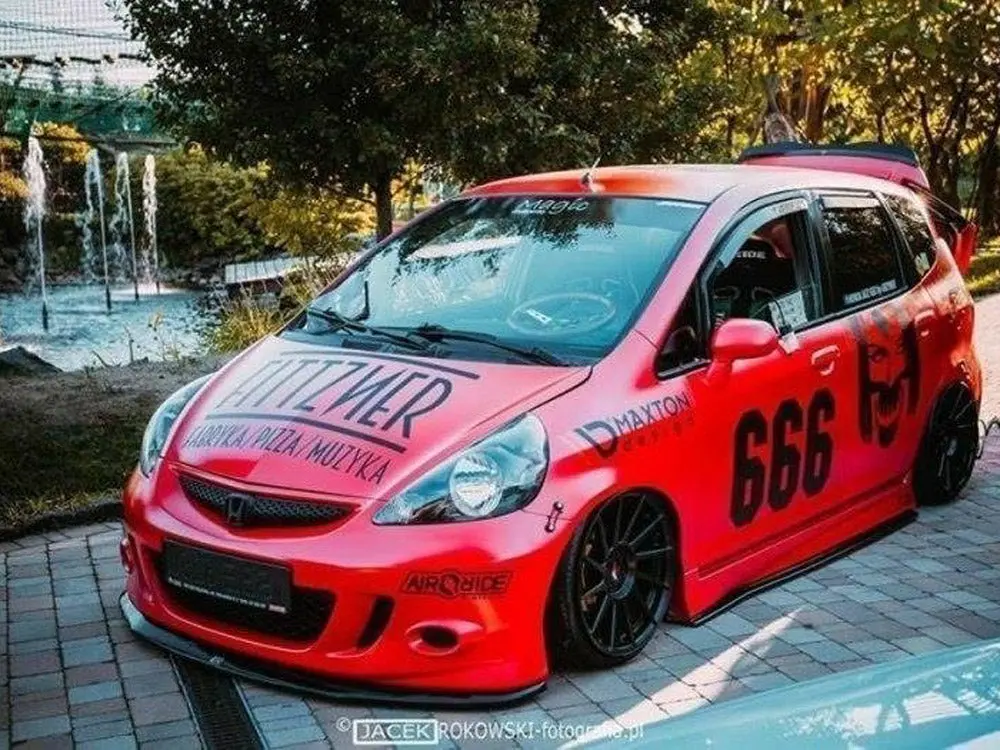 Maxton Design Spoiler Cap Honda Jazz Mk1 2