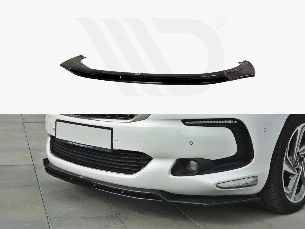 Maxton Design Front Splitter V.3 Citroen Ds5 (2011-15) 1