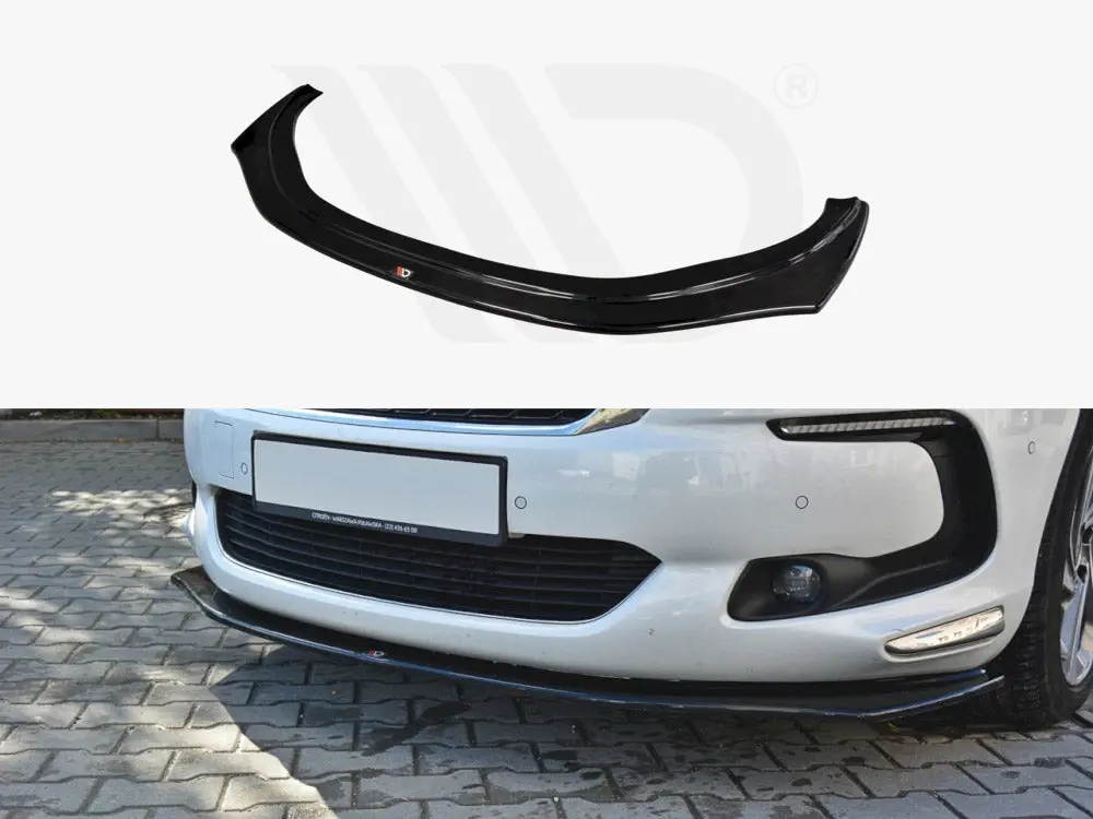 Maxton Design Front Splitter V.2 Citroen Ds5 (2011-15) 1