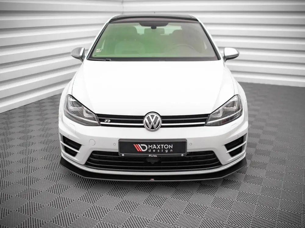 Maxton Design Street Pro Front Splitter V.2 Vw Golf R Mk7 2