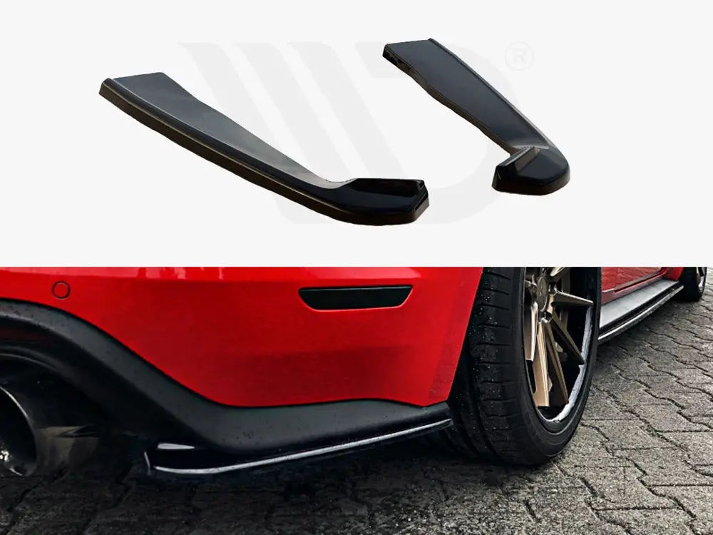 Rear Side Splitters Ford Mustang Mk6 Facelift (2017-) 1