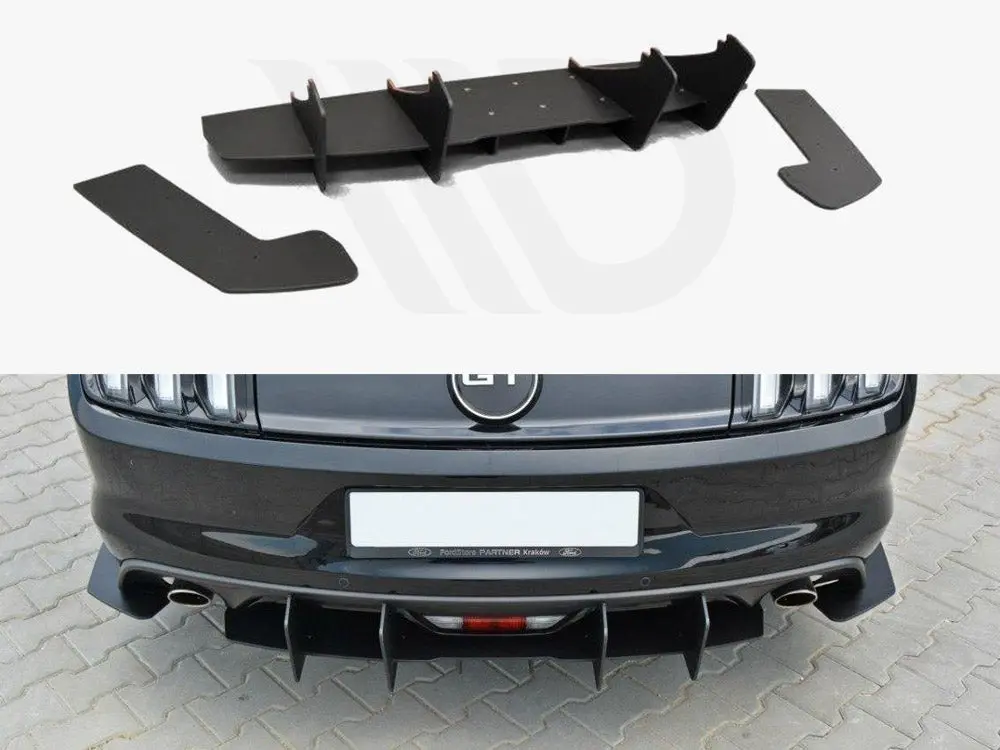 Ford Mustang Mk6 Gt - Rear Diffuser (2014-17) 1