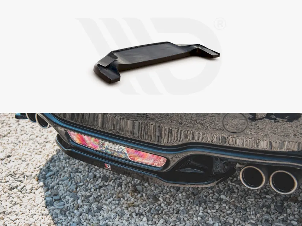 Maxton Design Central Rear Splitter Fiat 124 Spider Abarth (2017-) 1
