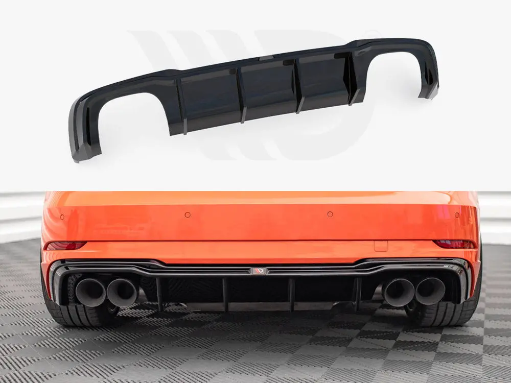Maxton Design Rear Valance V.2 Audi Rs3 Sportback 8V Facelift 1