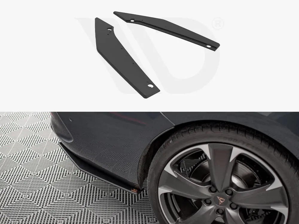 Maxton Design Street Pro Rear Side Splitters Cupra Leon St Mk1 1