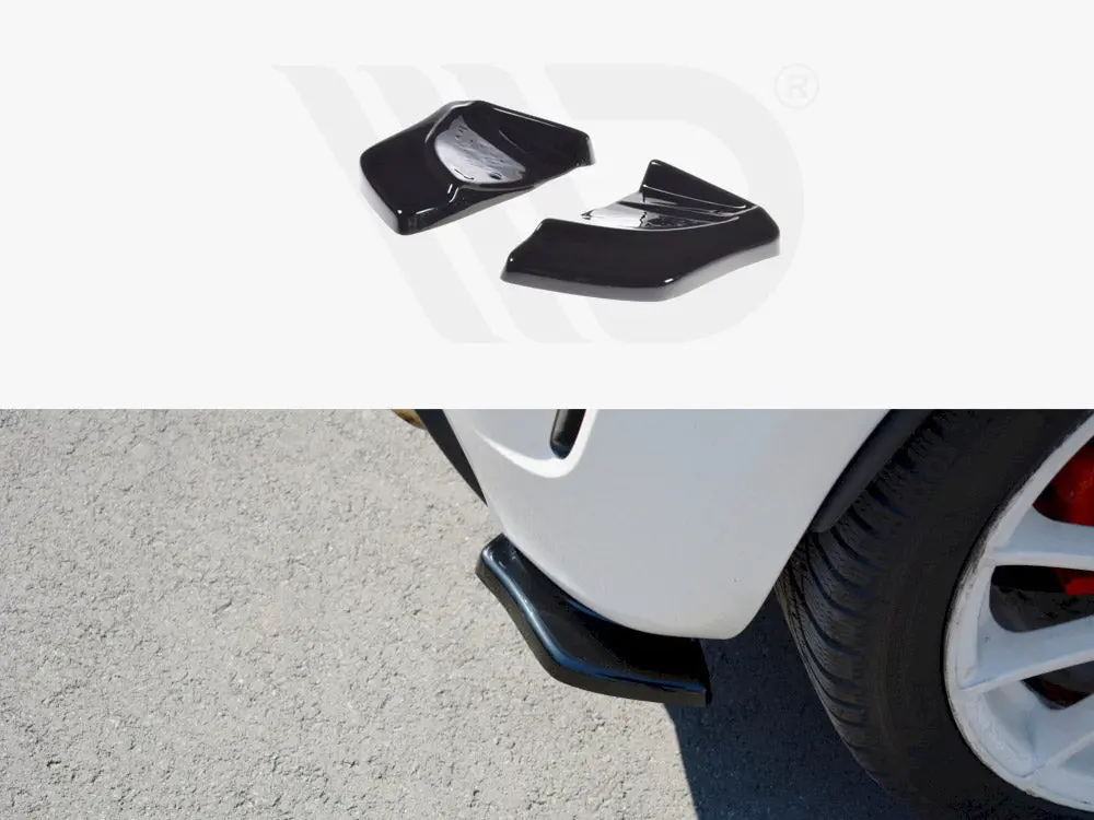 Rear Side Splitters Fiat 500 Abarth Mk1 (2008-2012) 1