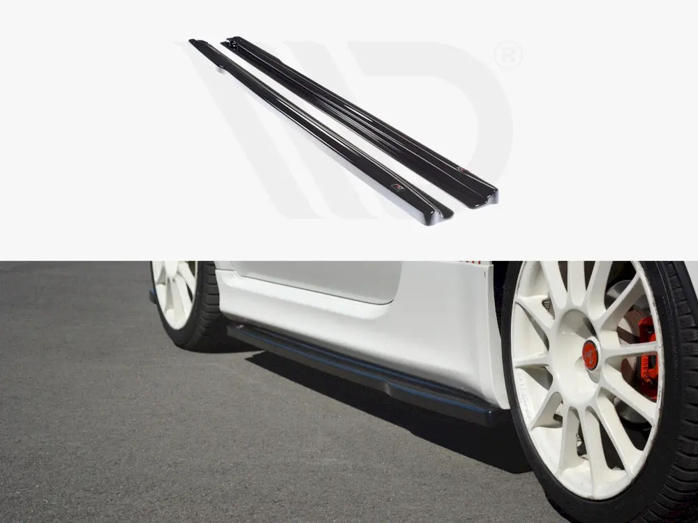 Side Skirts Splitters Fiat 500 Mk1 Abarth (2008-2012) 1