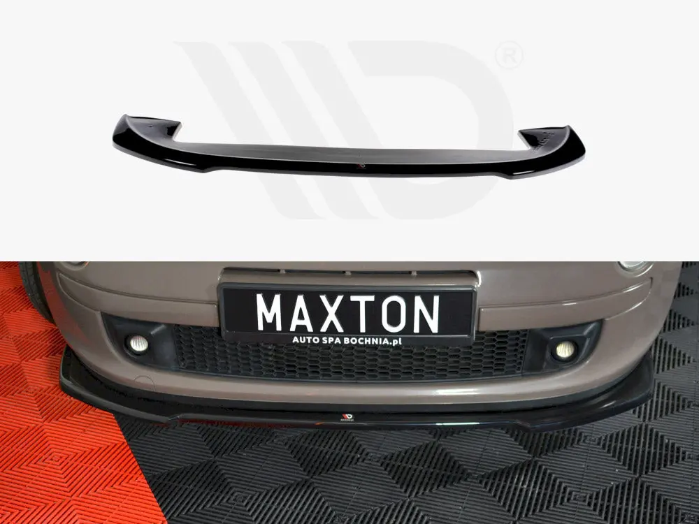 Maxton Design Front Splitter V.2 Fiat 500 Pre-Facelift (2007-2014) 1