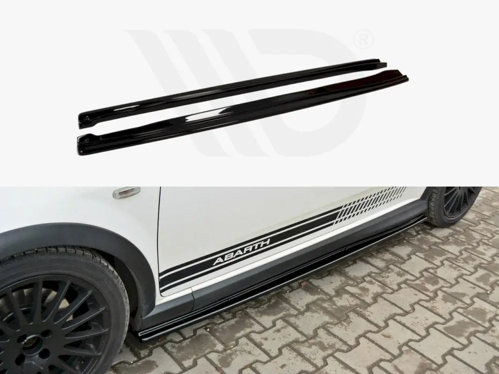 Side Skirts Diffusers Fiat Grande Punto Abarth 1
