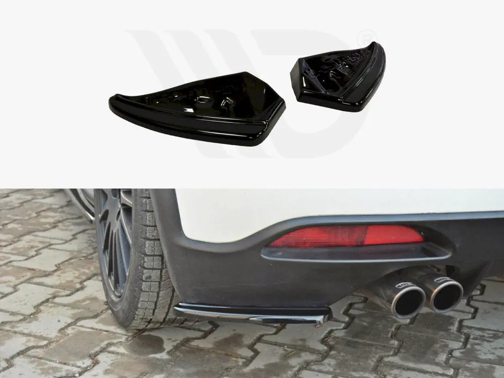 Maxton Design Rear Side Splitters Fiat Grande Punto Abarth 1