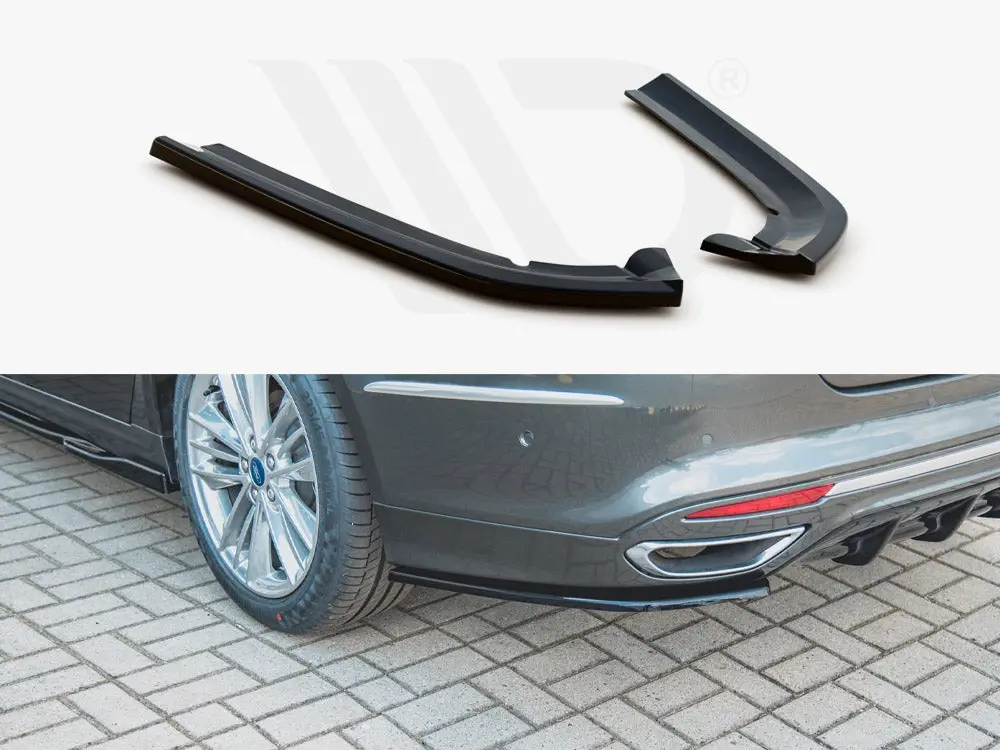 Maxton Design Rear Side Splitters Ford Mondeo Vignale Mk5 Facelift 1