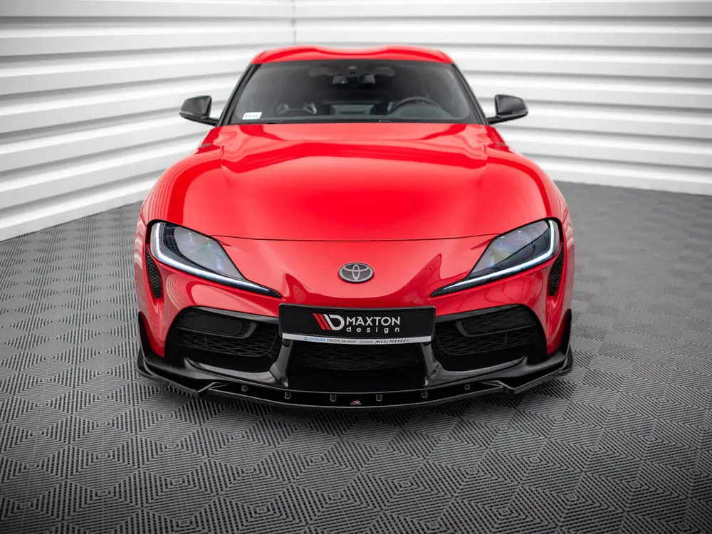 Maxton Design Front Splitter V.4 Toyota Supra Mk5 (2019-) 2