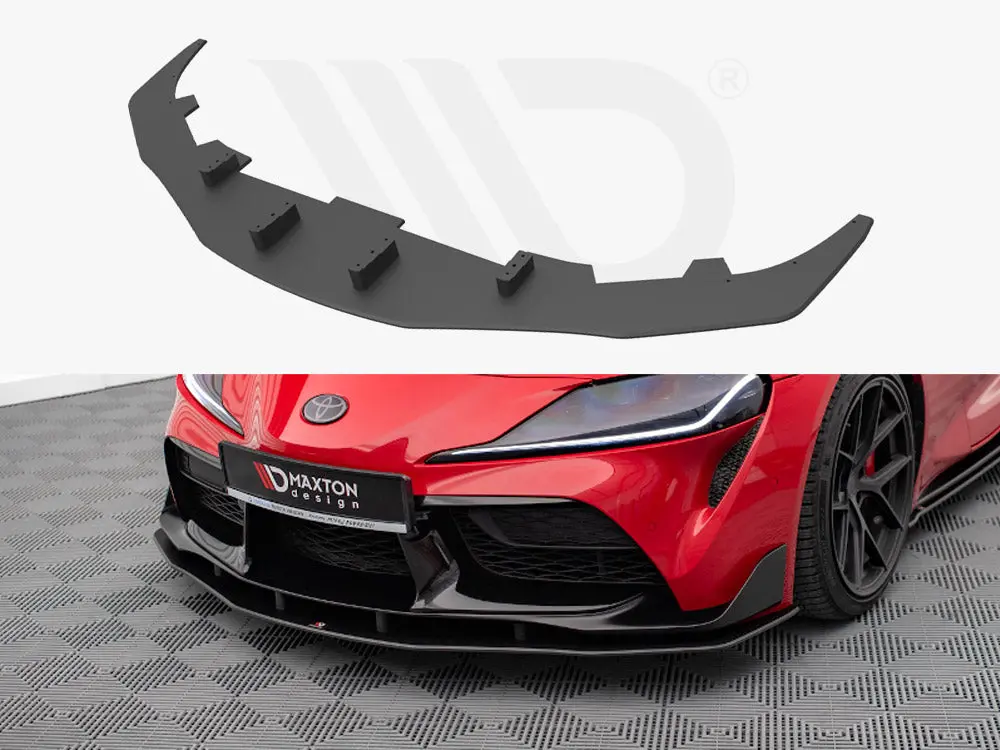 Maxton Design Street Pro Front Splitter Toyota Supra Mk5 (2019-) 1