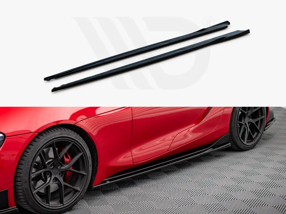 Maxton Design Side Skirts Diffusers V.3 Toyota Supra Mk5 (2019-) 1