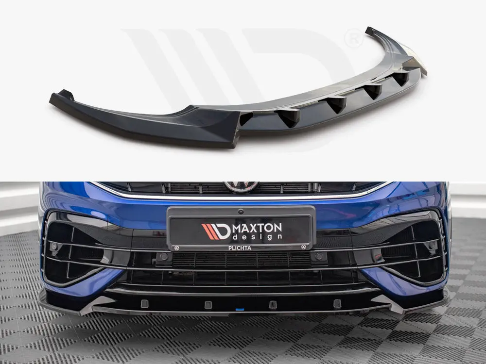 Front Splitter V.2 Vw Tiguan R  / R-Line Mk2 Facelift (2020-) 1