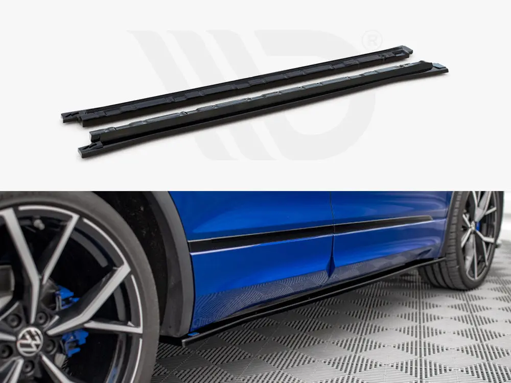 Maxton Design Side Skirts Diffusers Vw Tiguan R / R-Line Mk2 Facelift 1