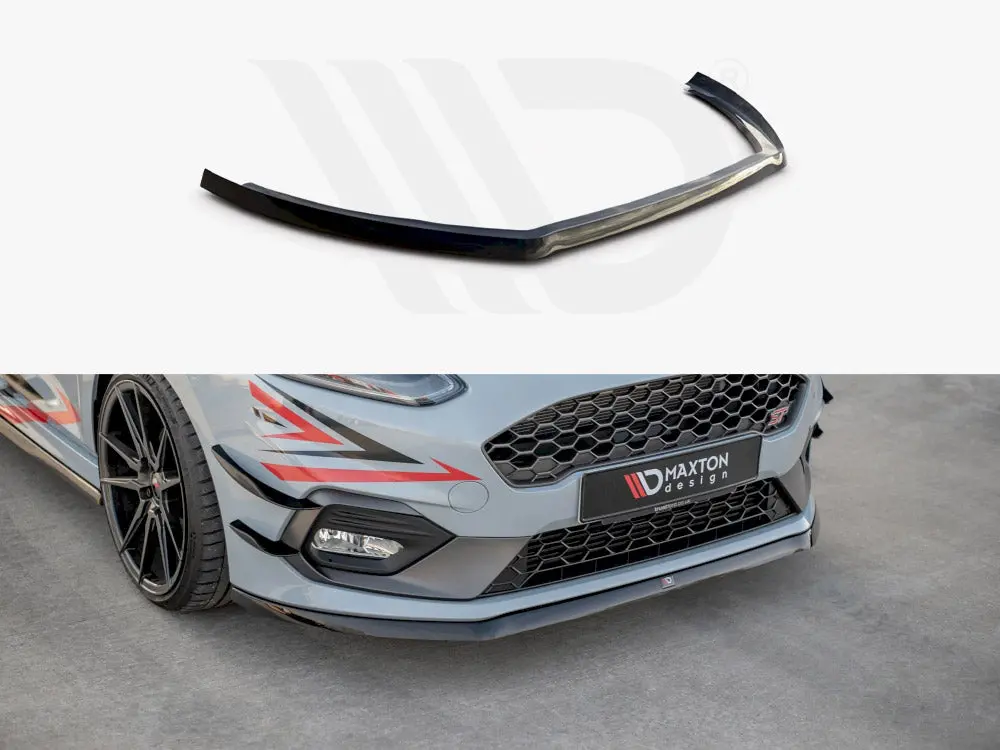 Maxton Design Front Splitter V.6 Ford Fiesta Mk8 St / St-Line (2017-) 1
