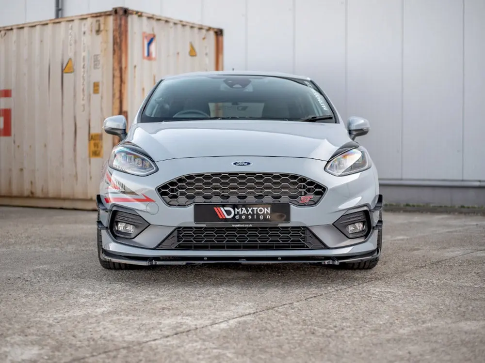 Maxton Design Front Splitter V.7 Ford Fiesta Mk8 St / St-Line (2017-) 2