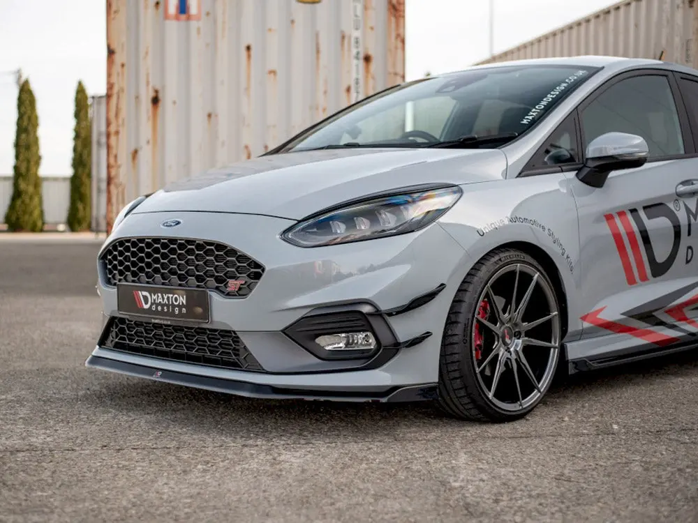 Maxton Design Front Bumper Wings (Canards) V.2 Ford Fiesta Mk8 St / St-Line 2
