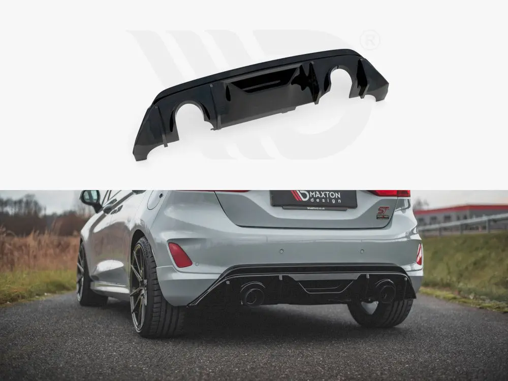Rear Diffuser + Milltek Rs Upgrade Kit - Ford Fiesta Mk8 St & Mk8.5 St (2018-2022) 1