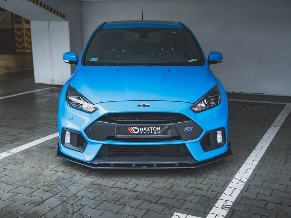 Maxton Design Racing Durability Front Splitter V2 Ford Focus Rs Mk3 (2015-2018) 2