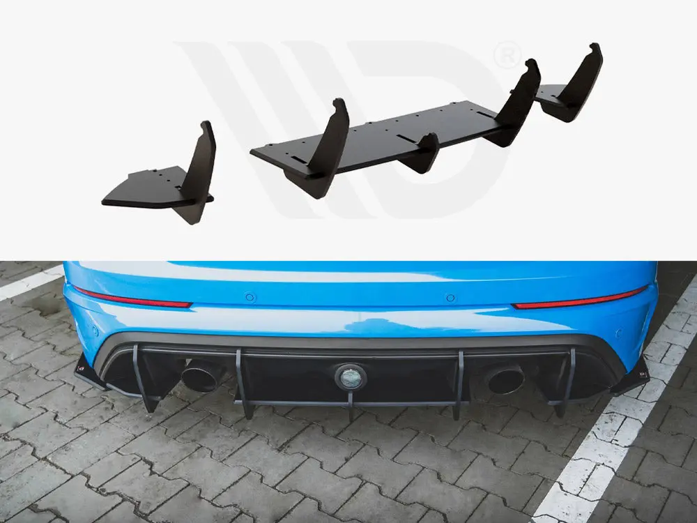 Maxton Design Racing Durability Rear Diffuser Ford Focus Rs Mk3 (2015-2018) 1