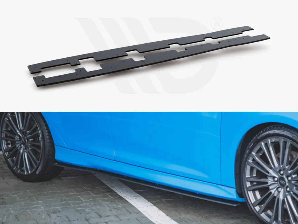Maxton Design Racing Durability Side Skirts Diffusers Ford Focus Rs Mk3 (2015-2018) 1