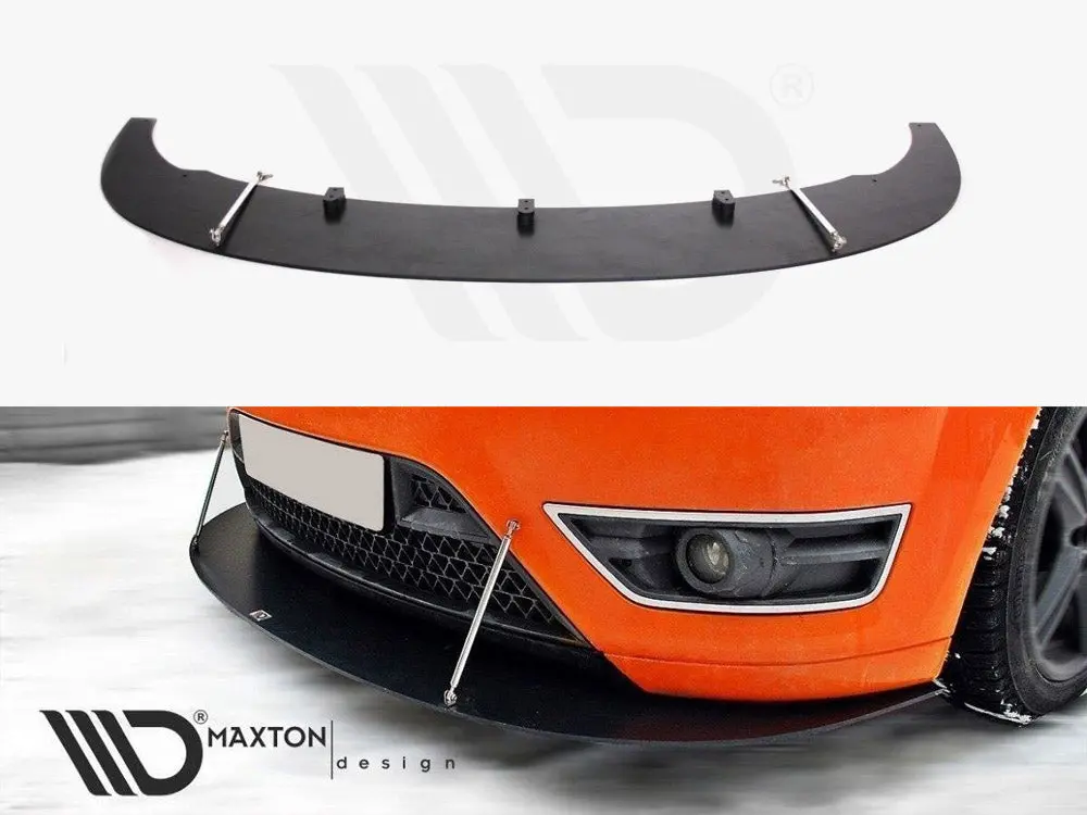 Maxton Design Front Racing Splitter Ford Focus Ii St Preface Model 1