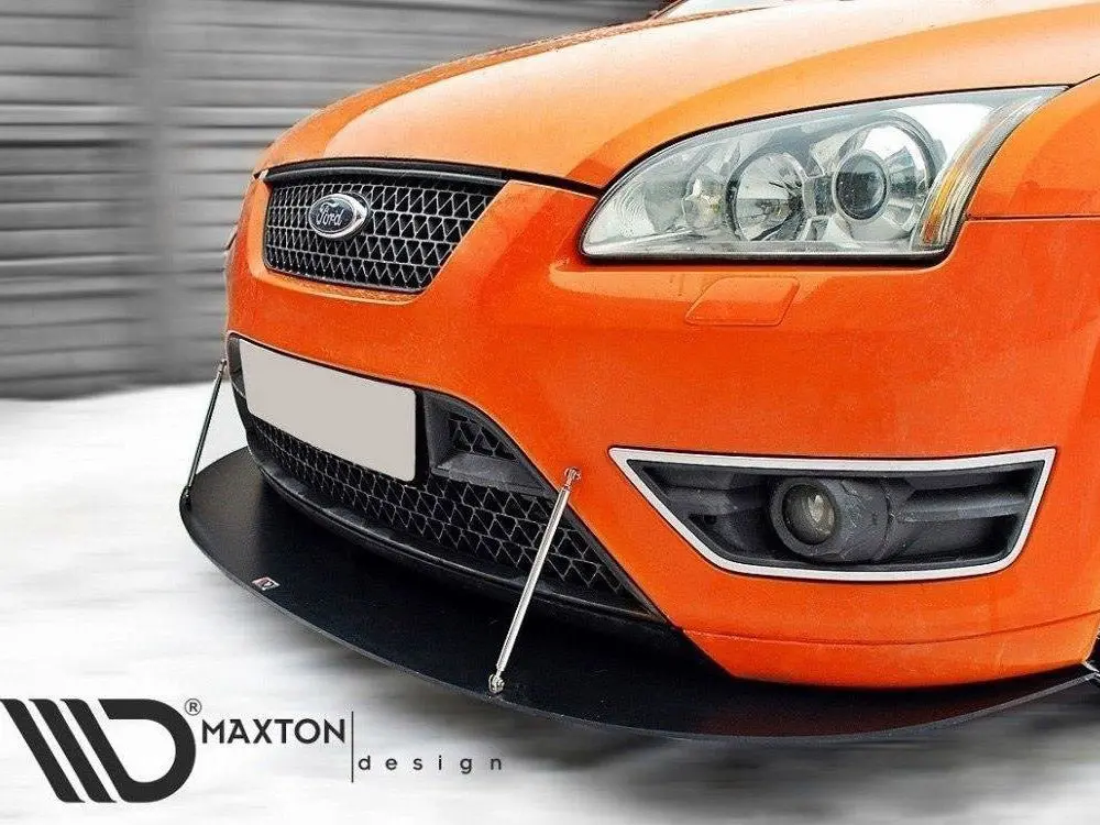 Maxton Design Front Racing Splitter Ford Focus Ii St Preface Model 2