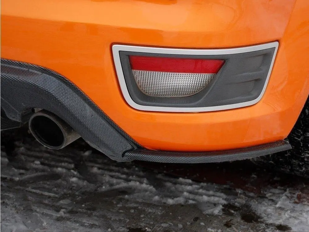 Maxton Design Rear Side Splitters Ford Focus Mk2 St Preface Model Fits With Rear Valance 1