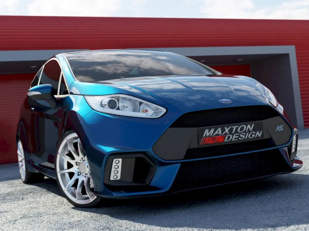 Maxton Design Front Bumper Fiesta Mk7 Facelift (Focus Rs 2015 Look) (2013-2017) 2