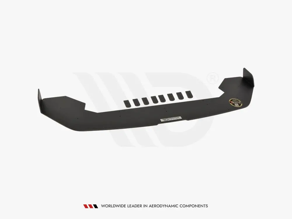 Maxton Design Front Racing Splitter V.2 Fiesta Mk7 St Facelift (With Wings) 2013-2017 1