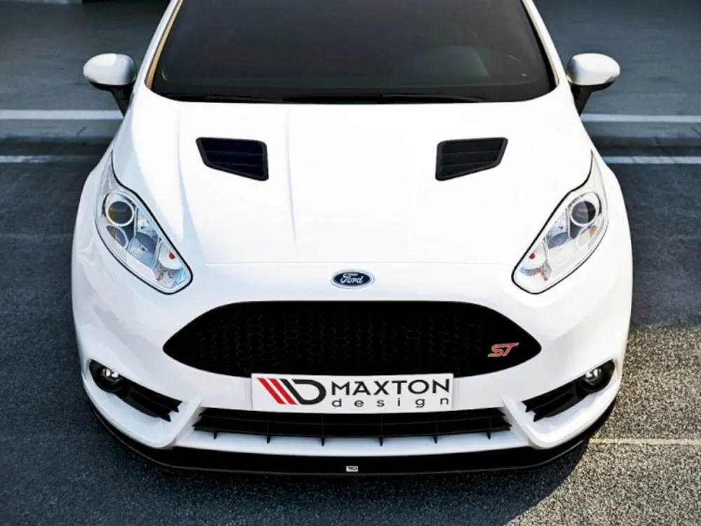 Maxton Design Front Splitter V.2 Fiesta Mk7 St Facelift 2013-17 2