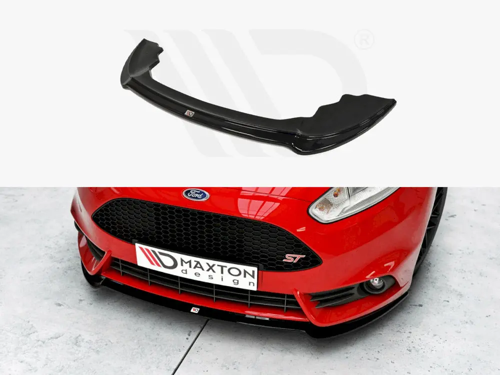 Maxton Design Front Splitter V.3 Fiesta Mk7 St Facelift 2013-2017 1