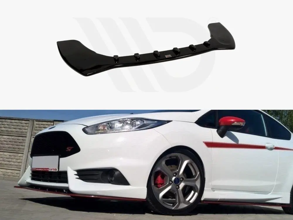 Maxton Design Front Splitter Fiesta Mk7 St Facelift 2013-2017 1
