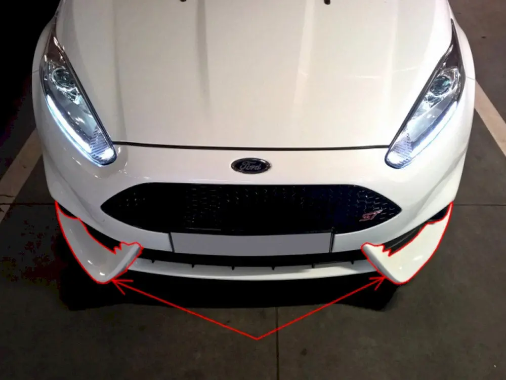 Maxton Design Front Bumper Spoilers Fiesta Mk7 St (2013-2017) 1