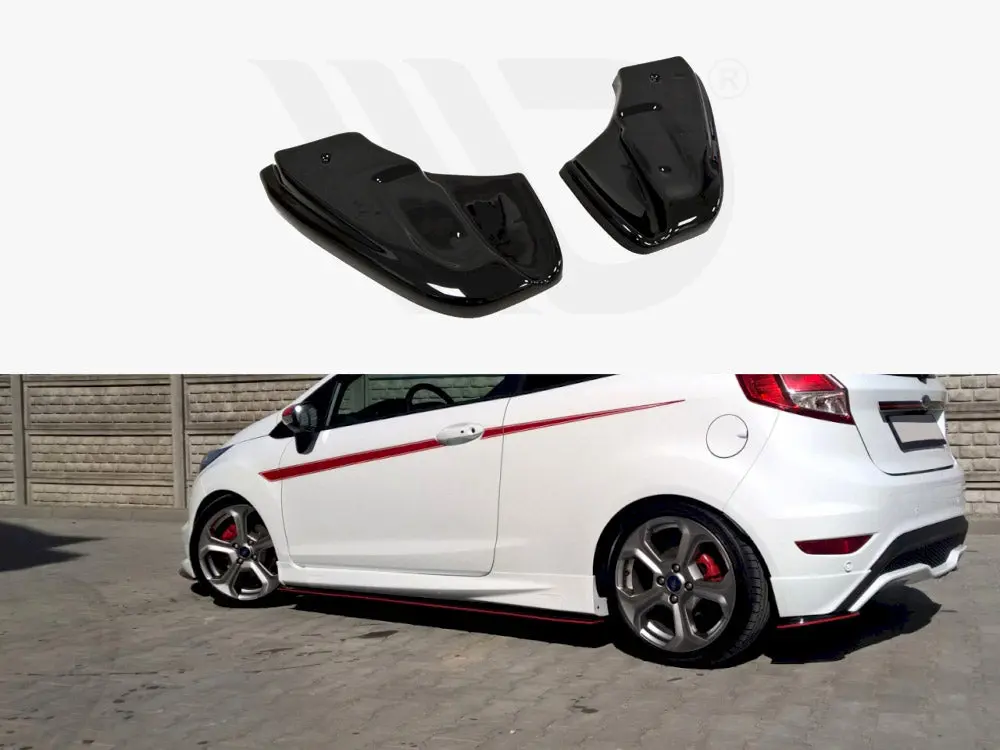 Maxton Design Rear Side Splitters Ford Fiesta Mk7 St & St-Line (2013-2017) 1
