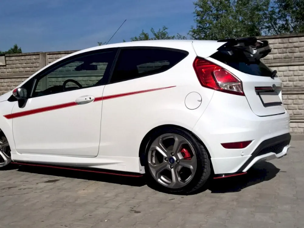 Maxton Design Rear Side Splitters Ford Fiesta Mk7 St & St-Line (2013-2017) 2