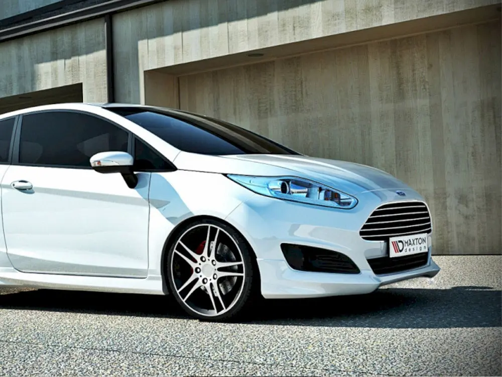 Front Bumper Spoiler Ford Fiesta Mk7 Facelift (2013-2017) 2