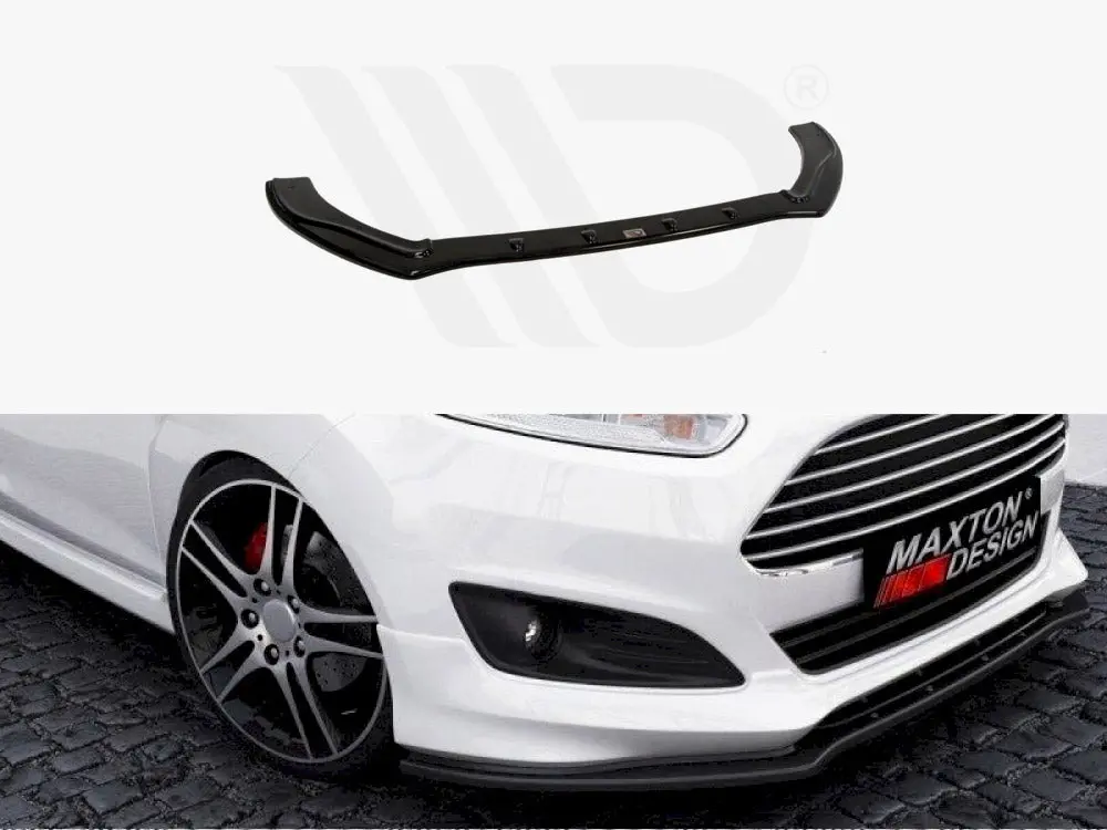 Maxton Design Front Splitter V.1 Fiesta Mk7 St-Line Facelift (2013-2017) 1