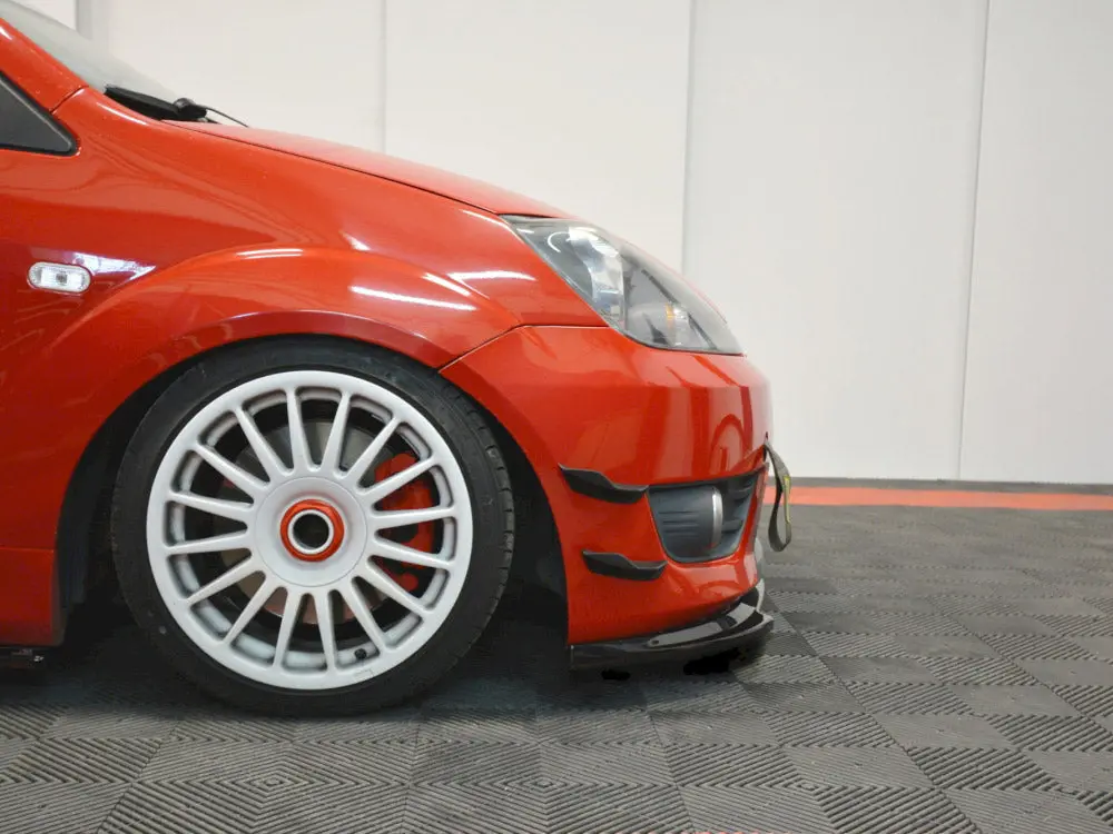 Maxton Design Front Bumper Wings (Canards) Ford Fiesta St Mk6 2