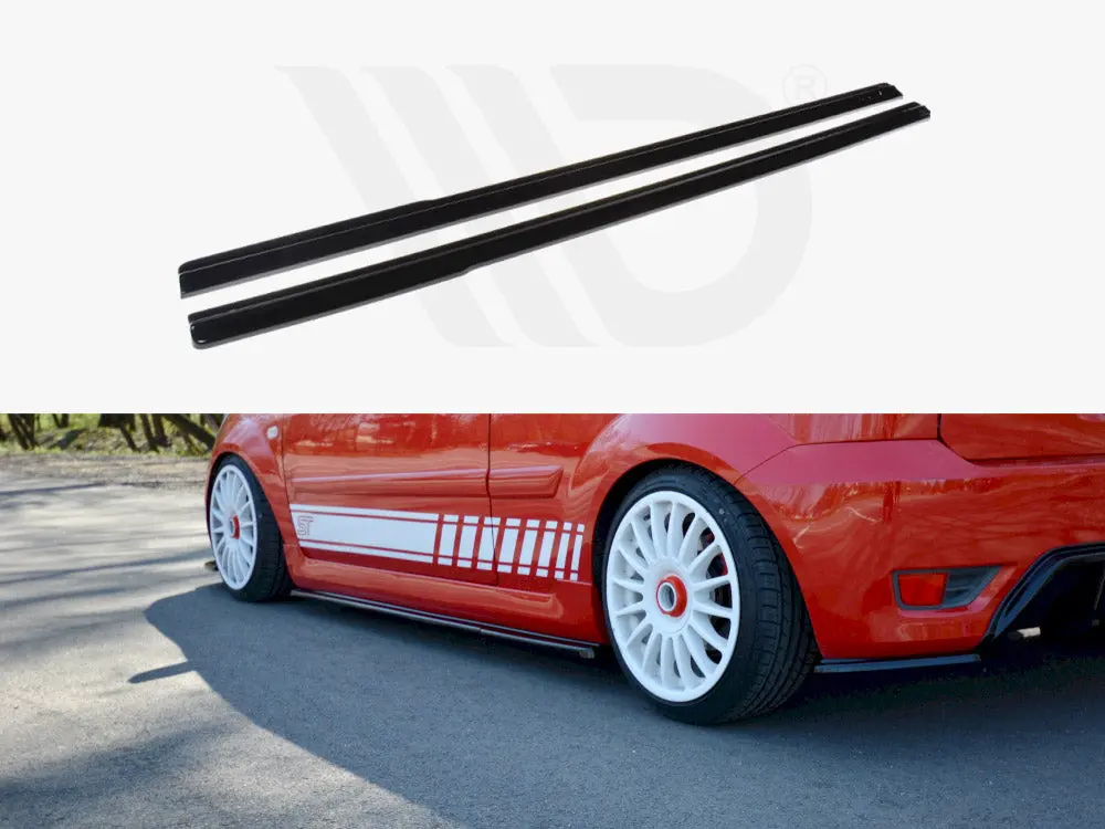 Maxton Design Side Skirts Diffusers Ford Fiesta Mk6 St (2004-2007) 1